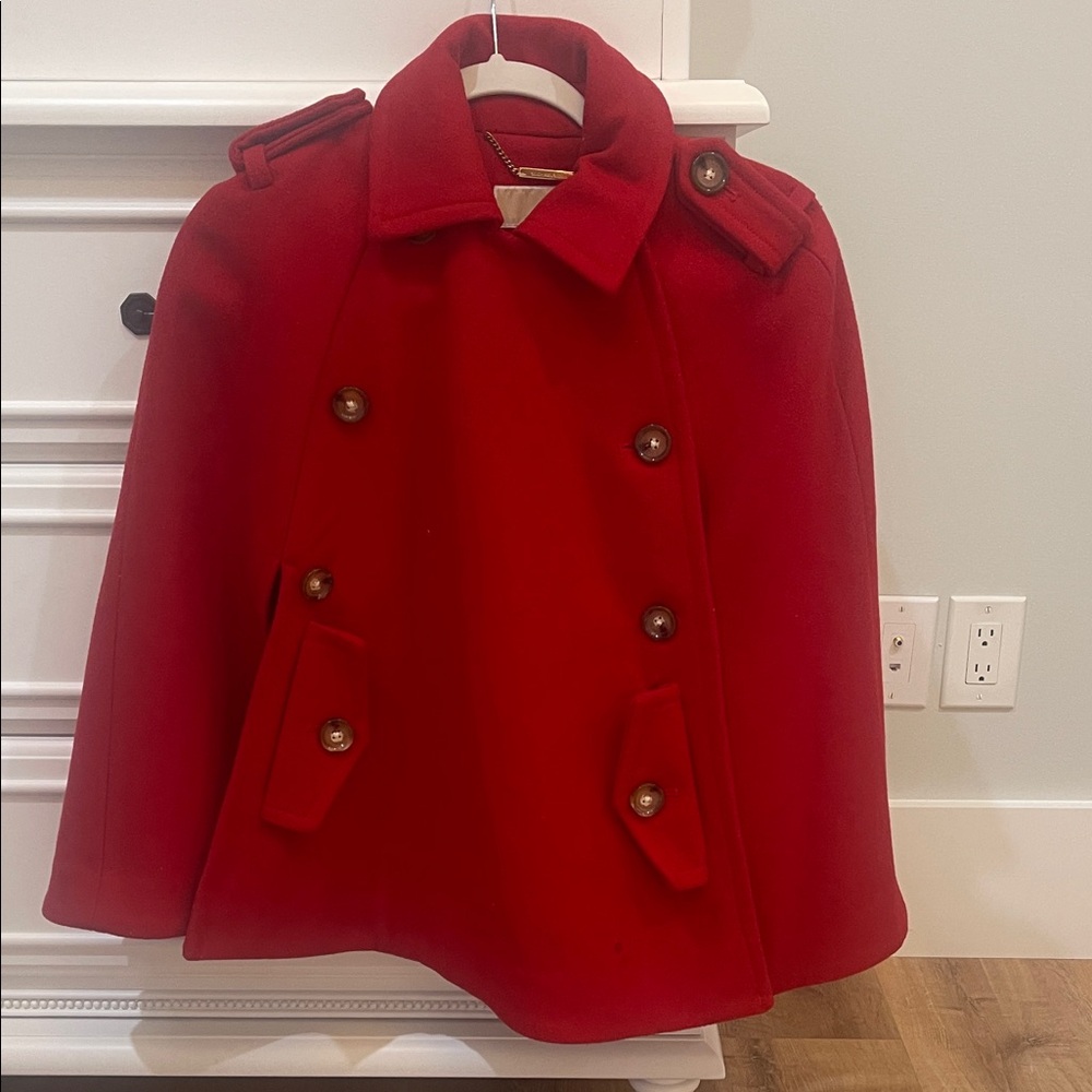 MICHAEL Michael Kors Vibrant Red Kids Cape